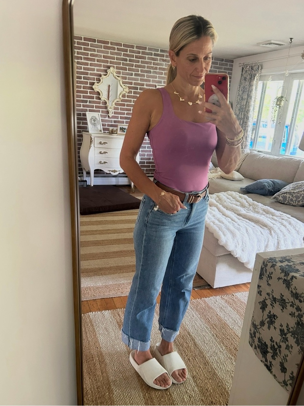 Just USA Light Blue Boyfriend Jeans